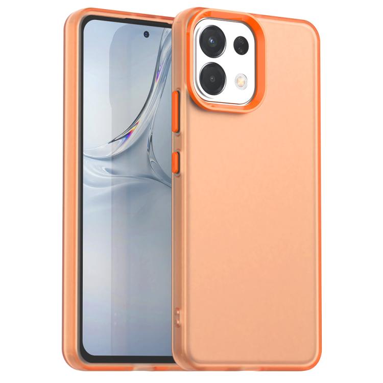 Candy PC Hybrid TPU Shockproof Phone Case, For OPPO Reno15 Pro 5G Global, For OPPO Reno15 5G Global, For OPPO Reno14 F 5G, For OPPO A5 5G Global, For OPPO Reno14 5G Global, For OPPO K13 5G