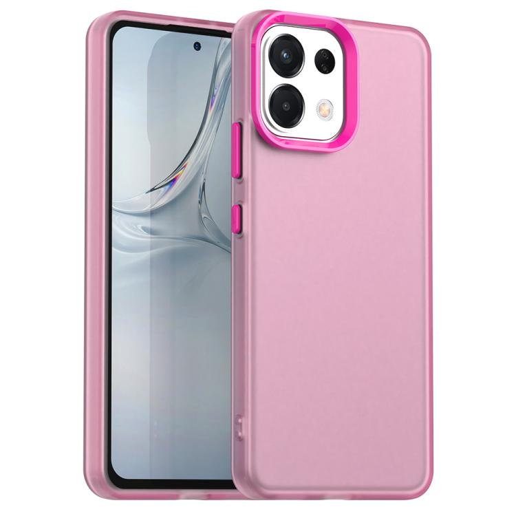Candy PC Hybrid TPU Shockproof Phone Case, For OPPO Reno15 Pro 5G Global, For OPPO Reno15 5G Global, For OPPO Reno14 F 5G, For OPPO A5 5G Global, For OPPO Reno14 5G Global, For OPPO K13 5G