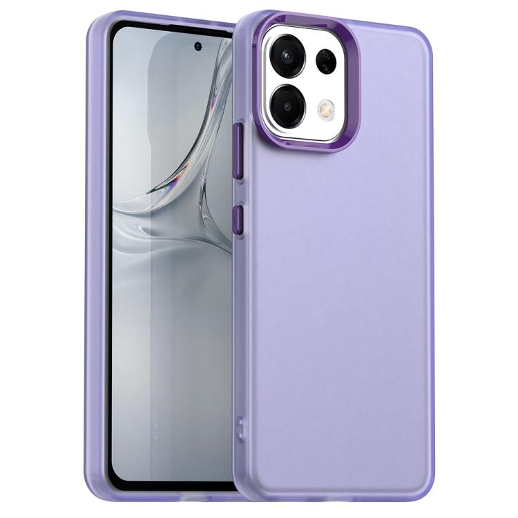 Candy PC Hybrid TPU Shockproof Phone Case, For OPPO Reno15 Pro 5G Global, For OPPO Reno15 5G Global, For OPPO Reno14 F 5G, For OPPO A5 5G Global, For OPPO Reno14 5G Global, For OPPO K13 5G