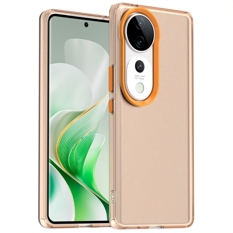 Candy PC Hybrid TPU Shockproof Phone Case, For vivo X200, For vivo X200 Pro mini, For vivo X200 Pro, For vivo V40 Pro 5G, For vivo V40 5G, For vivo S19 Pro
