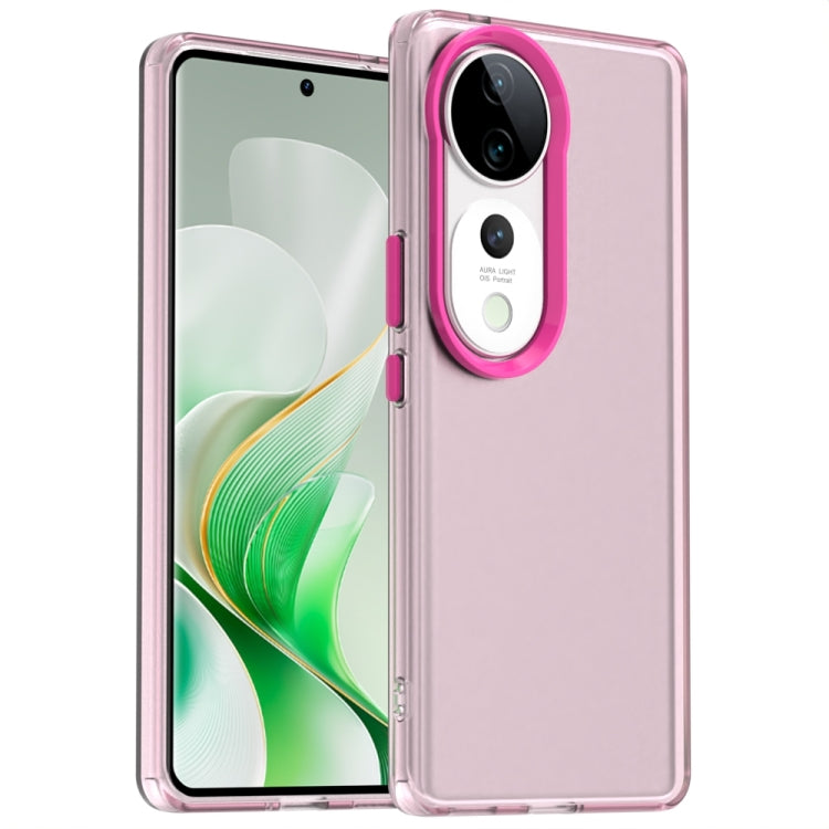 Candy PC Hybrid TPU Shockproof Phone Case, For vivo X200, For vivo X200 Pro mini, For vivo X200 Pro, For vivo V40 Pro 5G, For vivo V40 5G, For vivo S19 Pro