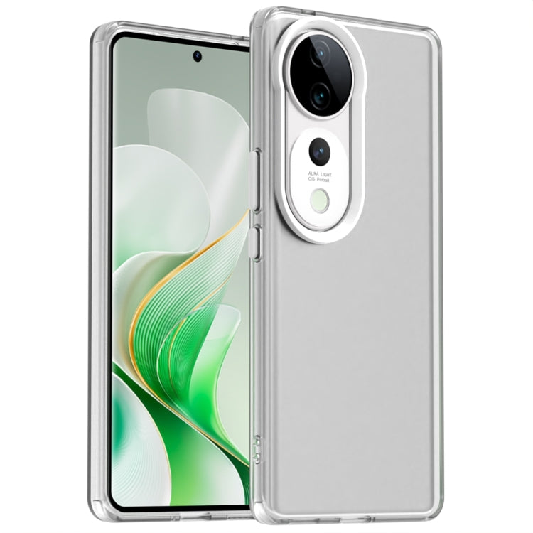 Candy PC Hybrid TPU Shockproof Phone Case, For vivo X200, For vivo X200 Pro mini, For vivo X200 Pro, For vivo V40 Pro 5G, For vivo V40 5G, For vivo S19 Pro