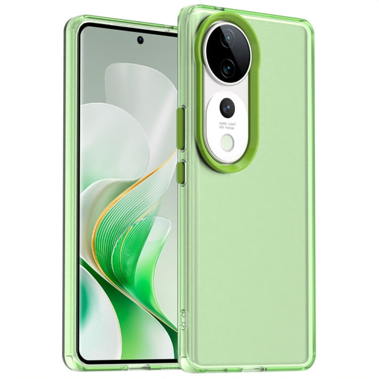 Candy PC Hybrid TPU Shockproof Phone Case, For vivo X200, For vivo X200 Pro mini, For vivo X200 Pro, For vivo V40 Pro 5G, For vivo V40 5G, For vivo S19 Pro