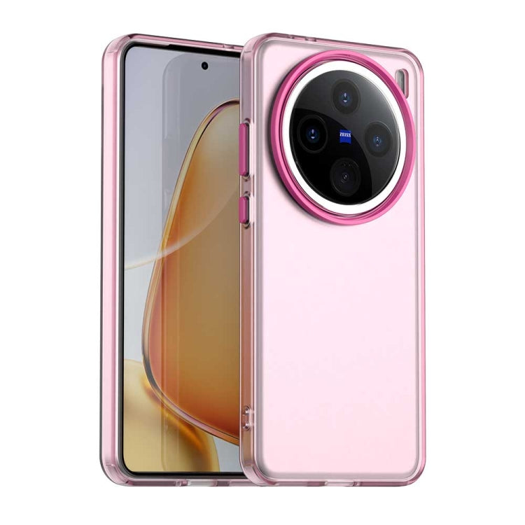 Candy PC Hybrid TPU Shockproof Phone Case, For vivo X200, For vivo X200 Pro mini, For vivo X200 Pro, For vivo V40 Pro 5G, For vivo V40 5G, For vivo S19 Pro