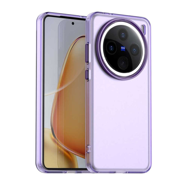 Candy PC Hybrid TPU Shockproof Phone Case, For vivo X200, For vivo X200 Pro mini, For vivo X200 Pro, For vivo V40 Pro 5G, For vivo V40 5G, For vivo S19 Pro