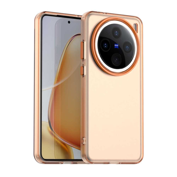 Candy PC Hybrid TPU Shockproof Phone Case, For vivo X200, For vivo X200 Pro mini, For vivo X200 Pro, For vivo V40 Pro 5G, For vivo V40 5G, For vivo S19 Pro