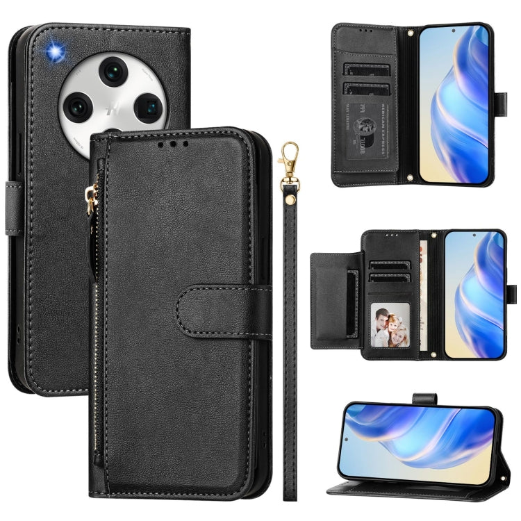Multi-Card Slots Zipper Wallet Leather Phone Case, For OPPO Reno10 / Reno10 Pro Global, For OPPO A98 5G / F23 5G India, For OPPO Find X8 Pro, For OPPO A78 5G Global / A1x 5G, For OPPO Reno8 T 4G, For OPPO Find X6 Pro, For OPPO Find X6                  ...