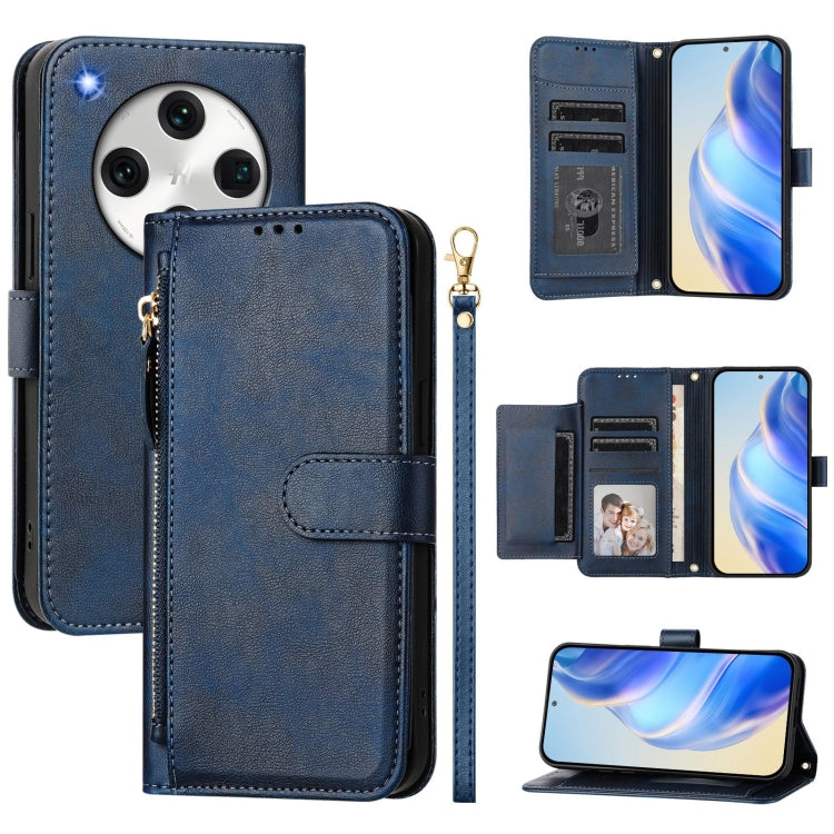 Multi-Card Slots Zipper Wallet Leather Phone Case, For OPPO Reno10 / Reno10 Pro Global, For OPPO A98 5G / F23 5G India, For OPPO Find X8 Pro, For OPPO A78 5G Global / A1x 5G, For OPPO Reno8 T 4G, For OPPO Find X6 Pro, For OPPO Find X6                  ...