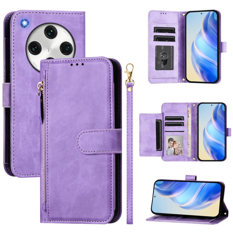 Multi-Card Slots Zipper Wallet Leather Phone Case, For OPPO Reno10 / Reno10 Pro Global, For OPPO A98 5G / F23 5G India, For OPPO Find X8 Pro, For OPPO A78 5G Global / A1x 5G, For OPPO Reno8 T 4G, For OPPO Find X6 Pro, For OPPO Find X6                  ...