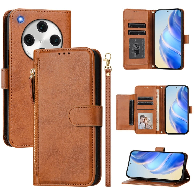 Multi-Card Slots Zipper Wallet Leather Phone Case, For OPPO Reno10 / Reno10 Pro Global, For OPPO A98 5G / F23 5G India, For OPPO Find X8 Pro, For OPPO A78 5G Global / A1x 5G, For OPPO Reno8 T 4G, For OPPO Find X6 Pro, For OPPO Find X6                  ...