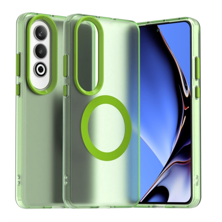 Candy Magsafe PC Hybrid TPU Phone Case, For OPPO Reno12 Pro Global, For OPPO Reno12 Global, For OPPO A60 Global, For OPPO K12 5G, For OPPO Find X8 Pro 5G