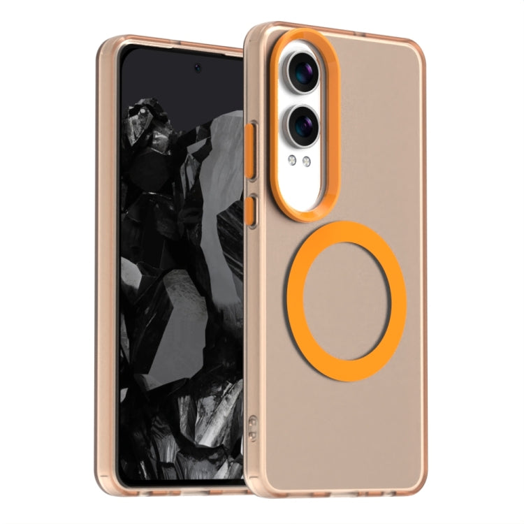 Candy Magsafe PC Hybrid TPU Phone Case, For OPPO Find X8 Ultra, For OPPO Find X8 5G, For OPPO F27 5G, For OPPO K12x, For OPPO Reno12 F 4G, For OPPO Reno12 F 5G
