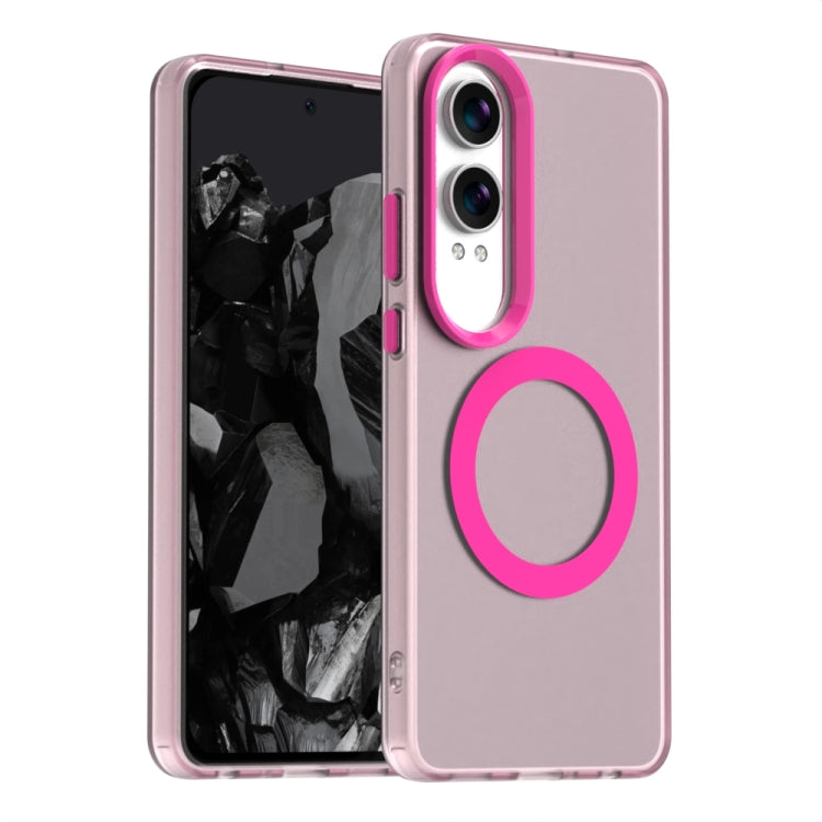 Candy Magsafe PC Hybrid TPU Phone Case, For OPPO Find X8 Ultra, For OPPO Find X8 5G, For OPPO F27 5G, For OPPO K12x, For OPPO Reno12 F 4G, For OPPO Reno12 F 5G