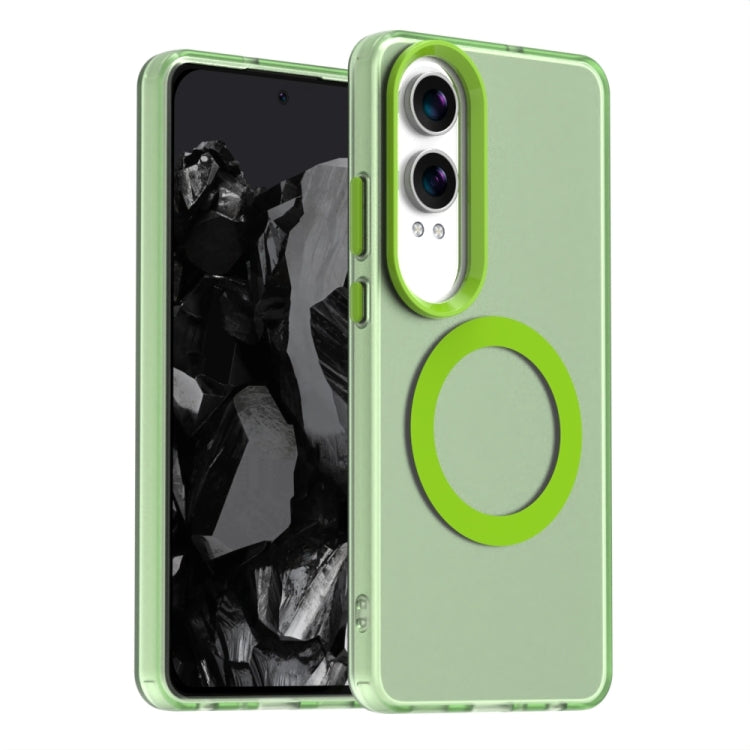 Candy Magsafe PC Hybrid TPU Phone Case, For OPPO Find X8 Ultra, For OPPO Find X8 5G, For OPPO F27 5G, For OPPO K12x, For OPPO Reno12 F 4G, For OPPO Reno12 F 5G