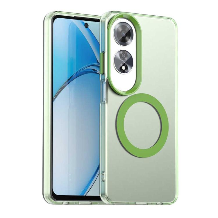 Candy Magsafe PC Hybrid TPU Phone Case, For OPPO Reno12 Pro Global, For OPPO Reno12 Global, For OPPO A60 Global, For OPPO K12 5G, For OPPO Find X8 Pro 5G