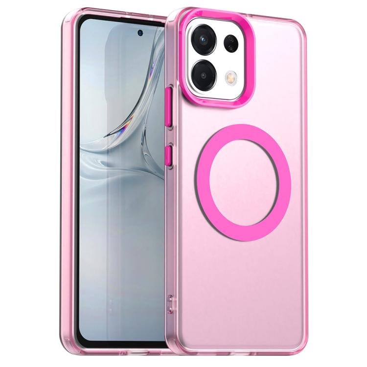 Candy Magsafe PC Hybrid TPU Phone Case, For OPPO Reno15 Pro 5G Global, For OPPO Reno15 5G Global, For OPPO Reno14 F 5G, For OPPO A5 5G Global, For OPPO Reno14 Global, For OPPO K13 5G, For OPPO Find X8s