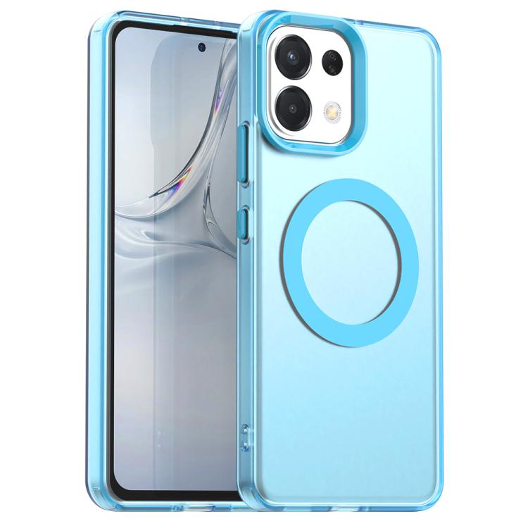 Candy Magsafe PC Hybrid TPU Phone Case, For OPPO Reno15 Pro 5G Global, For OPPO Reno15 5G Global, For OPPO Reno14 F 5G, For OPPO A5 5G Global, For OPPO Reno14 Global, For OPPO K13 5G, For OPPO Find X8s