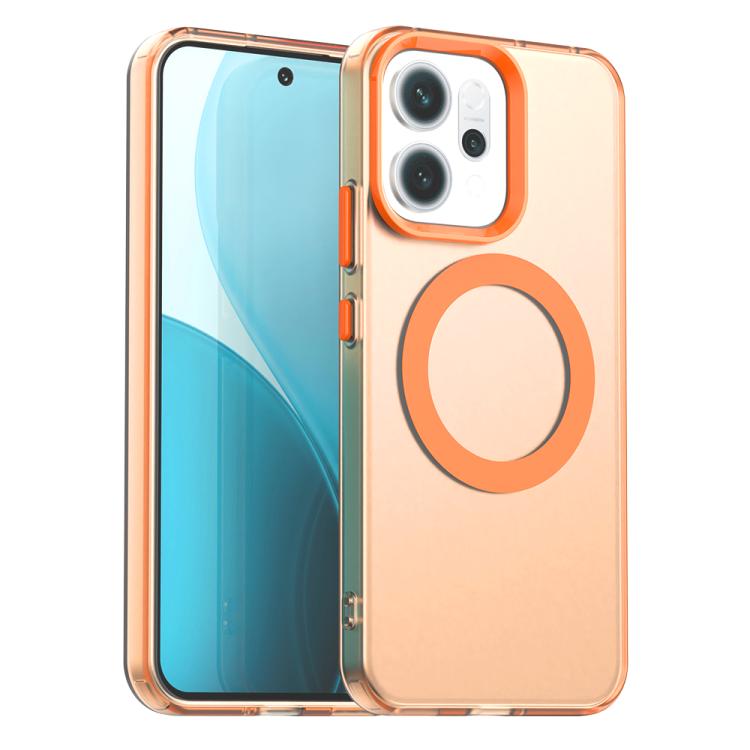 Candy Magsafe PC Hybrid TPU Phone Case, For OPPO Reno15 Pro 5G Global, For OPPO Reno15 5G Global, For OPPO Reno14 F 5G, For OPPO A5 5G Global, For OPPO Reno14 Global, For OPPO K13 5G, For OPPO Find X8s