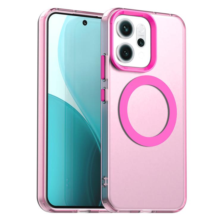 Candy Magsafe PC Hybrid TPU Phone Case, For OPPO Reno15 Pro 5G Global, For OPPO Reno15 5G Global, For OPPO Reno14 F 5G, For OPPO A5 5G Global, For OPPO Reno14 Global, For OPPO K13 5G, For OPPO Find X8s