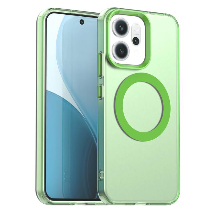 Candy Magsafe PC Hybrid TPU Phone Case, For OPPO Reno15 Pro 5G Global, For OPPO Reno15 5G Global, For OPPO Reno14 F 5G, For OPPO A5 5G Global, For OPPO Reno14 Global, For OPPO K13 5G, For OPPO Find X8s