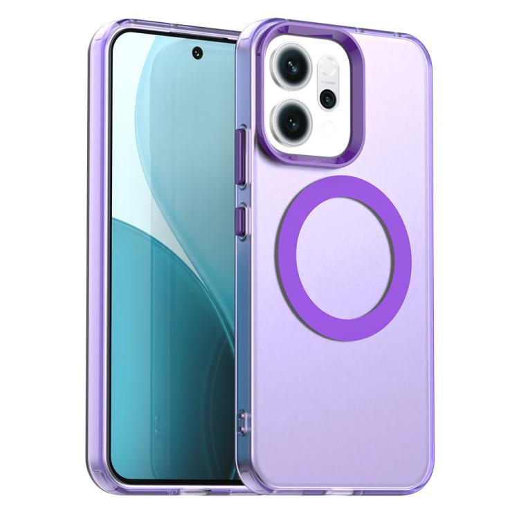 Candy Magsafe PC Hybrid TPU Phone Case, For OPPO Reno15 Pro 5G Global, For OPPO Reno15 5G Global, For OPPO Reno14 F 5G, For OPPO A5 5G Global, For OPPO Reno14 Global, For OPPO K13 5G, For OPPO Find X8s