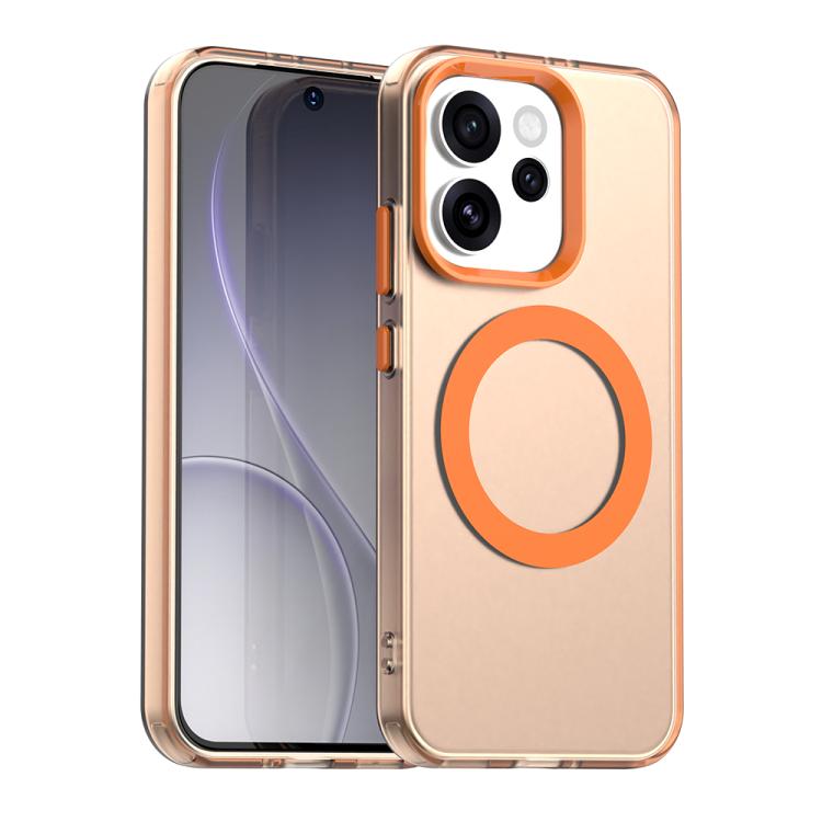 Candy Magsafe PC Hybrid TPU Phone Case, For OPPO Reno15 Pro 5G Global, For OPPO Reno15 5G Global, For OPPO Reno14 F 5G, For OPPO A5 5G Global, For OPPO Reno14 Global, For OPPO K13 5G, For OPPO Find X8s