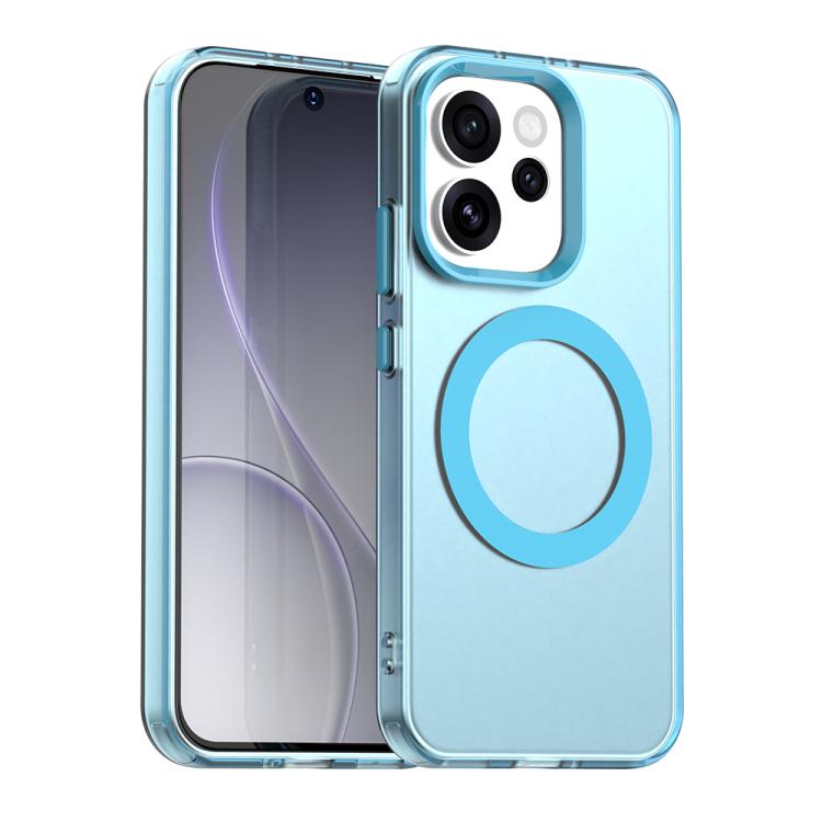 Candy Magsafe PC Hybrid TPU Phone Case, For OPPO Reno15 Pro 5G Global, For OPPO Reno15 5G Global, For OPPO Reno14 F 5G, For OPPO A5 5G Global, For OPPO Reno14 Global, For OPPO K13 5G, For OPPO Find X8s
