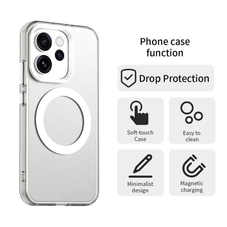 Candy Magsafe PC Hybrid TPU Phone Case, For OPPO Reno15 Pro 5G Global, For OPPO Reno15 5G Global, For OPPO Reno14 F 5G, For OPPO A5 5G Global, For OPPO Reno14 Global, For OPPO K13 5G, For OPPO Find X8s