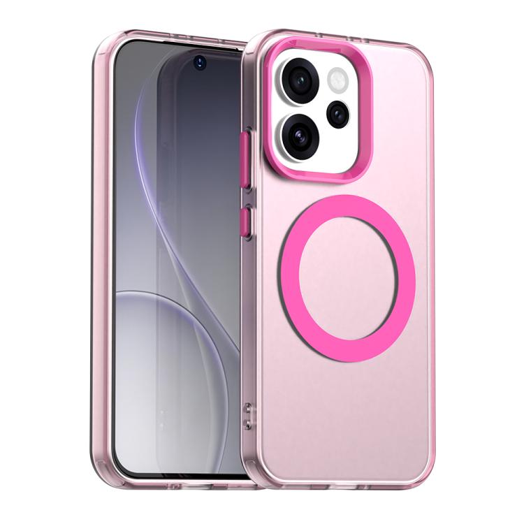Candy Magsafe PC Hybrid TPU Phone Case, For OPPO Reno15 Pro 5G Global, For OPPO Reno15 5G Global, For OPPO Reno14 F 5G, For OPPO A5 5G Global, For OPPO Reno14 Global, For OPPO K13 5G, For OPPO Find X8s