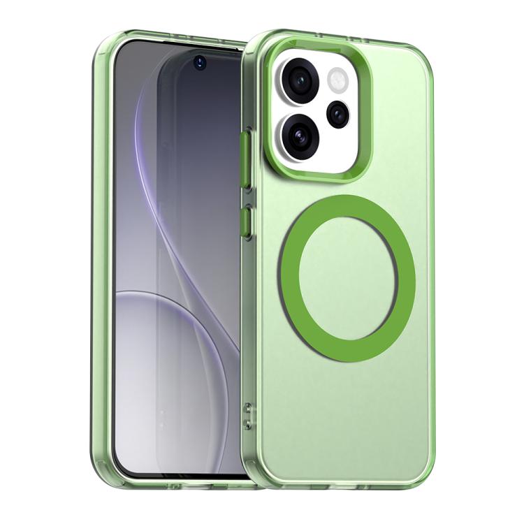 Candy Magsafe PC Hybrid TPU Phone Case, For OPPO Reno15 Pro 5G Global, For OPPO Reno15 5G Global, For OPPO Reno14 F 5G, For OPPO A5 5G Global, For OPPO Reno14 Global, For OPPO K13 5G, For OPPO Find X8s