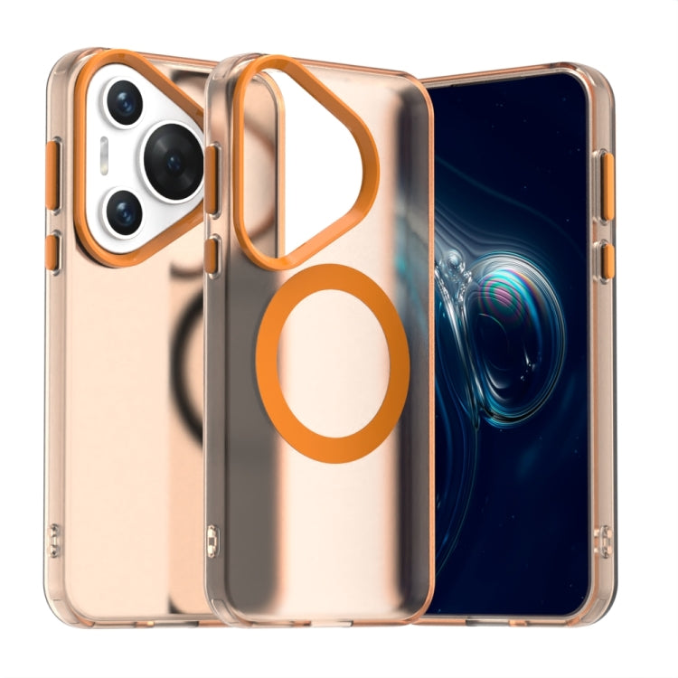 Candy Magsafe PC Hybrid TPU Phone Case, For Huawei Mate 70, For Huawei Pura 70 Pro+, For Huawei Pura 70 Ultra, For Huawei Pura 70 Pro, For Huawei Pura 70, For Huawei nova 12