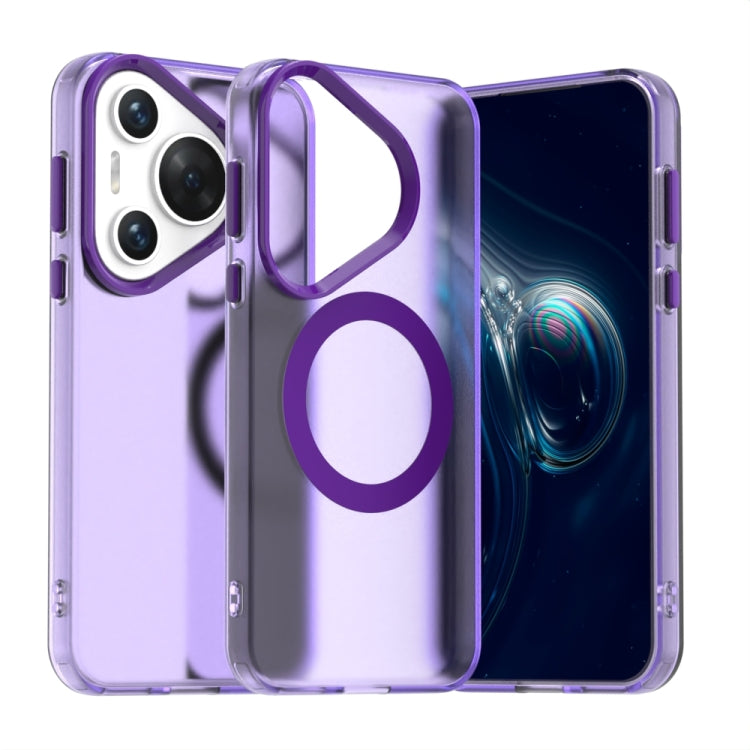 Candy Magsafe PC Hybrid TPU Phone Case, For Huawei Mate 70, For Huawei Pura 70 Pro+, For Huawei Pura 70 Ultra, For Huawei Pura 70 Pro, For Huawei Pura 70, For Huawei nova 12