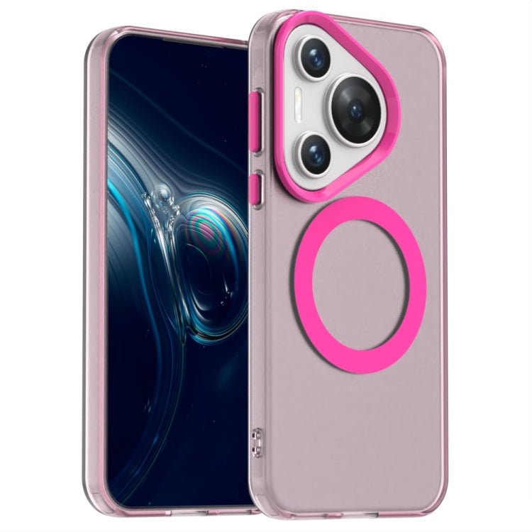Candy Magsafe PC Hybrid TPU Phone Case, For Huawei Mate 70, For Huawei Pura 70 Pro+, For Huawei Pura 70 Ultra, For Huawei Pura 70 Pro, For Huawei Pura 70, For Huawei nova 12