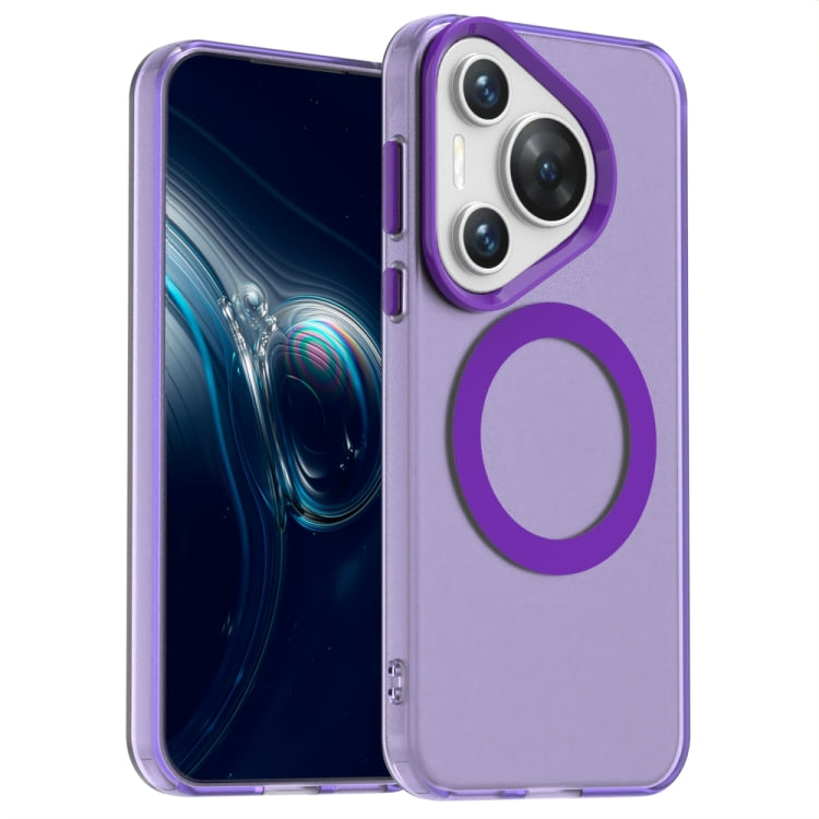 Candy Magsafe PC Hybrid TPU Phone Case, For Huawei Mate 70, For Huawei Pura 70 Pro+, For Huawei Pura 70 Ultra, For Huawei Pura 70 Pro, For Huawei Pura 70, For Huawei nova 12
