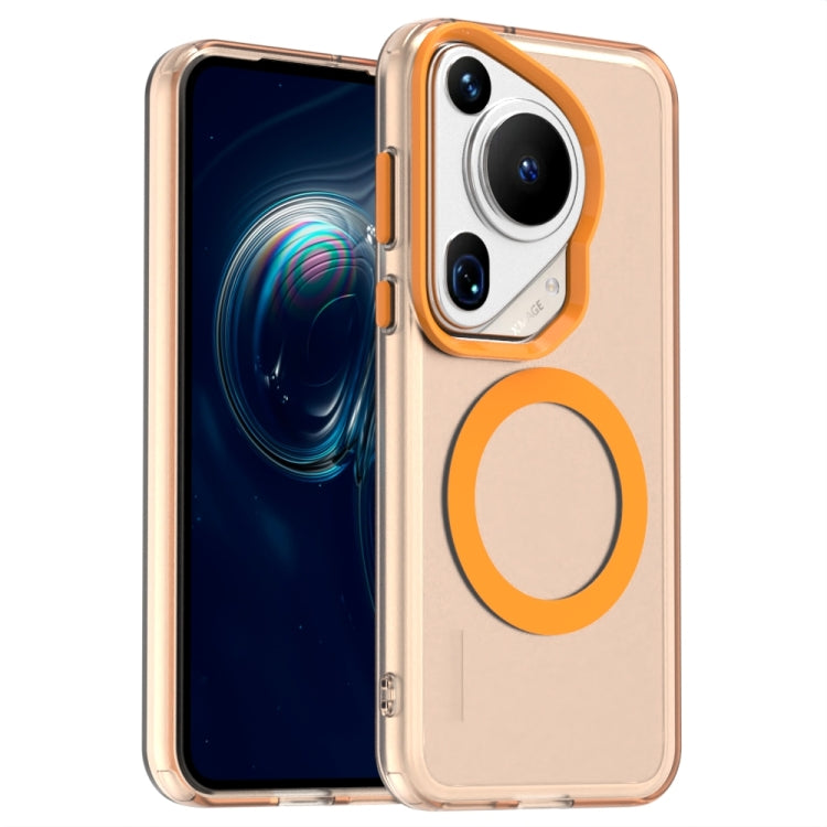 Candy Magsafe PC Hybrid TPU Phone Case, For Huawei Mate 70, For Huawei Pura 70 Pro+, For Huawei Pura 70 Ultra, For Huawei Pura 70 Pro, For Huawei Pura 70, For Huawei nova 12