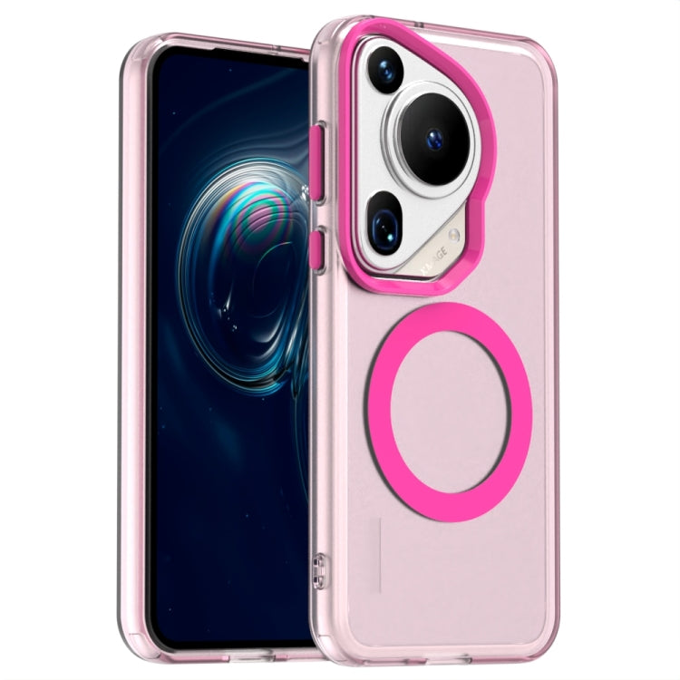 Candy Magsafe PC Hybrid TPU Phone Case, For Huawei Mate 70, For Huawei Pura 70 Pro+, For Huawei Pura 70 Ultra, For Huawei Pura 70 Pro, For Huawei Pura 70, For Huawei nova 12
