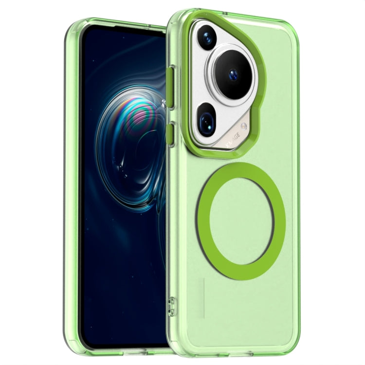 Candy Magsafe PC Hybrid TPU Phone Case, For Huawei Mate 70, For Huawei Pura 70 Pro+, For Huawei Pura 70 Ultra, For Huawei Pura 70 Pro, For Huawei Pura 70, For Huawei nova 12