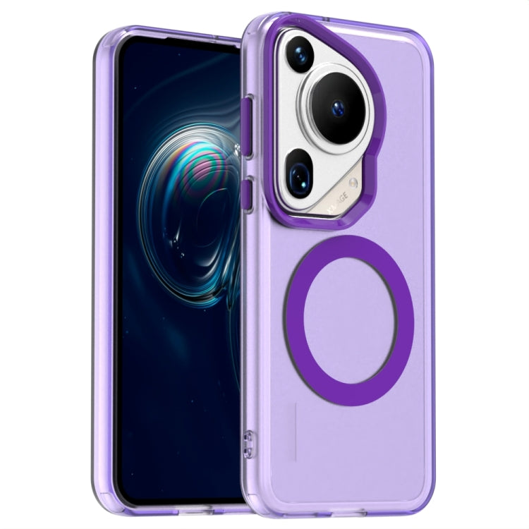 Candy Magsafe PC Hybrid TPU Phone Case, For Huawei Mate 70, For Huawei Pura 70 Pro+, For Huawei Pura 70 Ultra, For Huawei Pura 70 Pro, For Huawei Pura 70, For Huawei nova 12