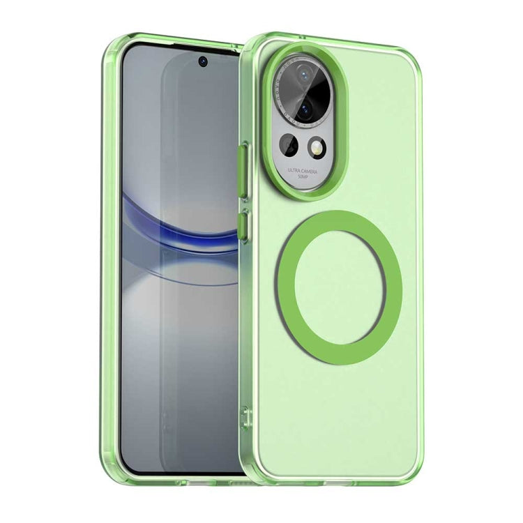 Candy Magsafe PC Hybrid TPU Phone Case, For Huawei Mate 70, For Huawei Pura 70 Pro+, For Huawei Pura 70 Ultra, For Huawei Pura 70 Pro, For Huawei Pura 70, For Huawei nova 12