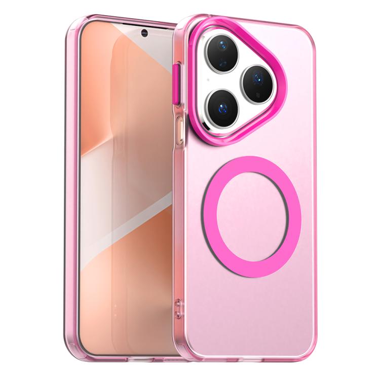 Candy Magsafe PC Hybrid TPU Phone Case, For Huawei Mate 80 Pro Max, For Huawei Mate 80 Pro, For Huawei Mate 80, For Huawei Pura 80 Ultra, For Huawei Pura 80 Pro, For Huawei Pura 80