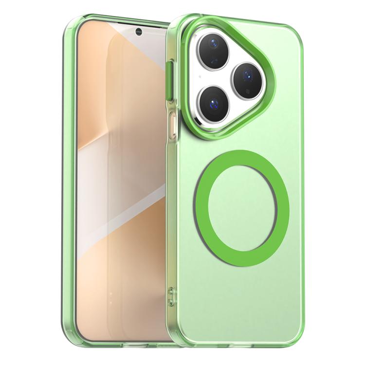 Candy Magsafe PC Hybrid TPU Phone Case, For Huawei Mate 80 Pro Max, For Huawei Mate 80 Pro, For Huawei Mate 80, For Huawei Pura 80 Ultra, For Huawei Pura 80 Pro, For Huawei Pura 80