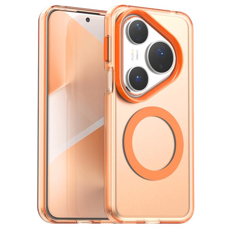 Candy Magsafe PC Hybrid TPU Phone Case, For Huawei Mate 80 Pro Max, For Huawei Mate 80 Pro, For Huawei Mate 80, For Huawei Pura 80 Ultra, For Huawei Pura 80 Pro, For Huawei Pura 80