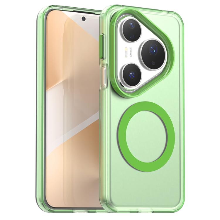 Candy Magsafe PC Hybrid TPU Phone Case, For Huawei Mate 80 Pro Max, For Huawei Mate 80 Pro, For Huawei Mate 80, For Huawei Pura 80 Ultra, For Huawei Pura 80 Pro, For Huawei Pura 80