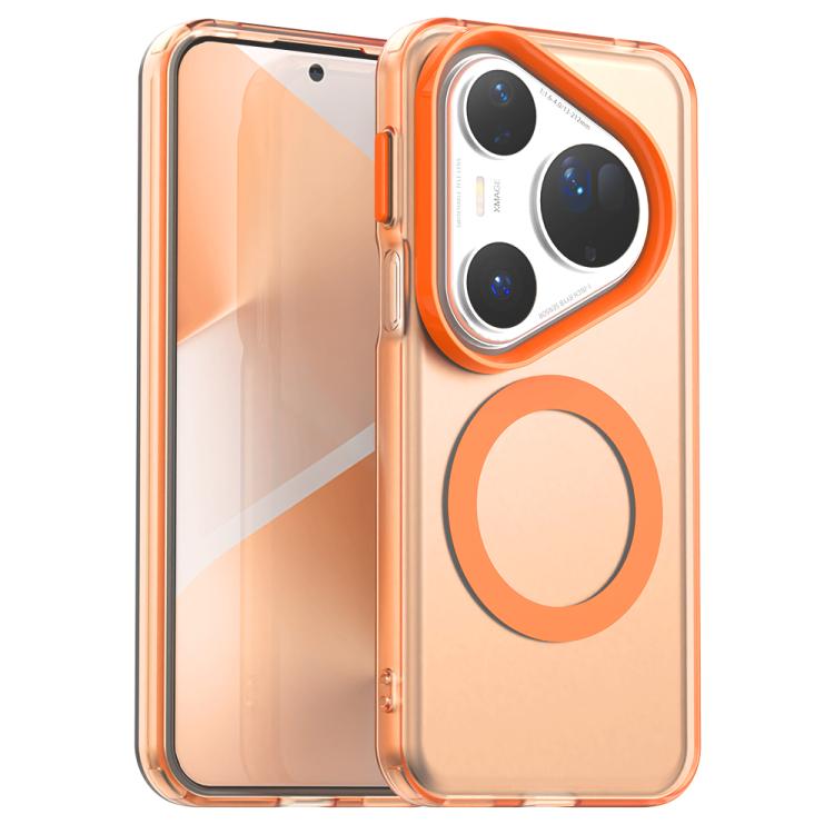 Candy Magsafe PC Hybrid TPU Phone Case, For Huawei Mate 80 Pro Max, For Huawei Mate 80 Pro, For Huawei Mate 80, For Huawei Pura 80 Ultra, For Huawei Pura 80 Pro, For Huawei Pura 80