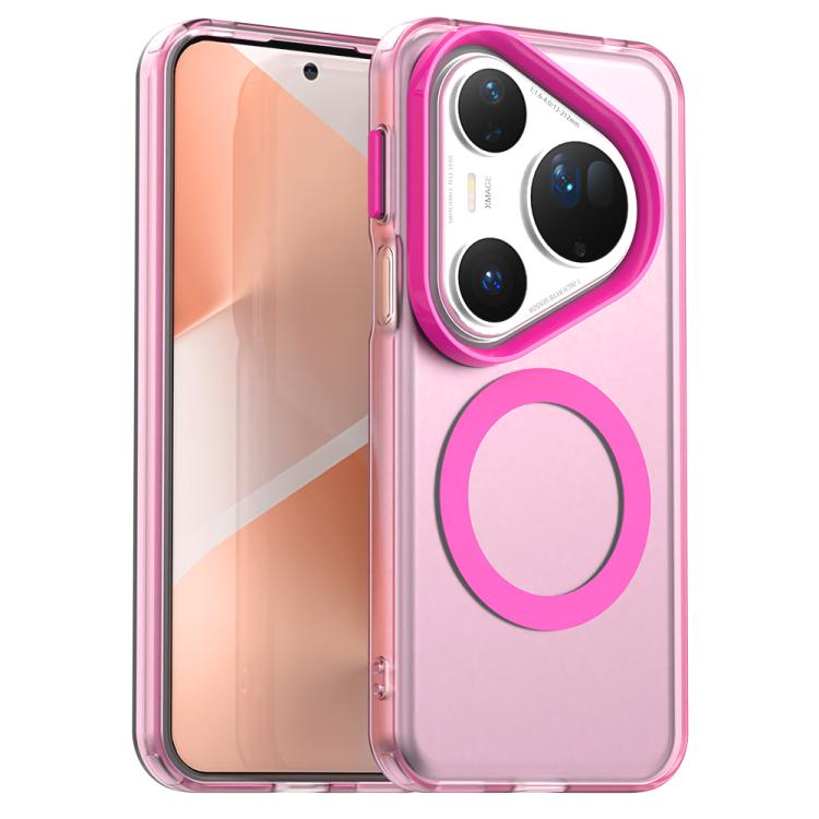 Candy Magsafe PC Hybrid TPU Phone Case, For Huawei Mate 80 Pro Max, For Huawei Mate 80 Pro, For Huawei Mate 80, For Huawei Pura 80 Ultra, For Huawei Pura 80 Pro, For Huawei Pura 80