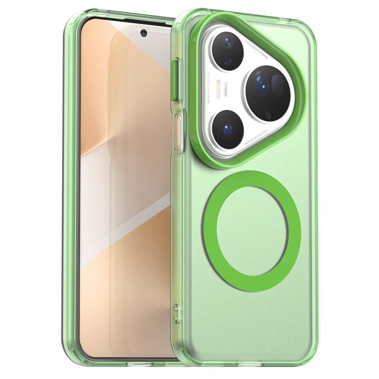 Candy Magsafe PC Hybrid TPU Phone Case, For Huawei Mate 80 Pro Max, For Huawei Mate 80 Pro, For Huawei Mate 80, For Huawei Pura 80 Ultra, For Huawei Pura 80 Pro, For Huawei Pura 80