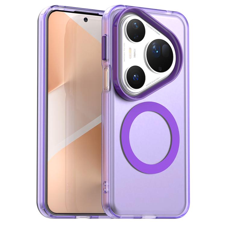 Candy Magsafe PC Hybrid TPU Phone Case, For Huawei Mate 80 Pro Max, For Huawei Mate 80 Pro, For Huawei Mate 80, For Huawei Pura 80 Ultra, For Huawei Pura 80 Pro, For Huawei Pura 80