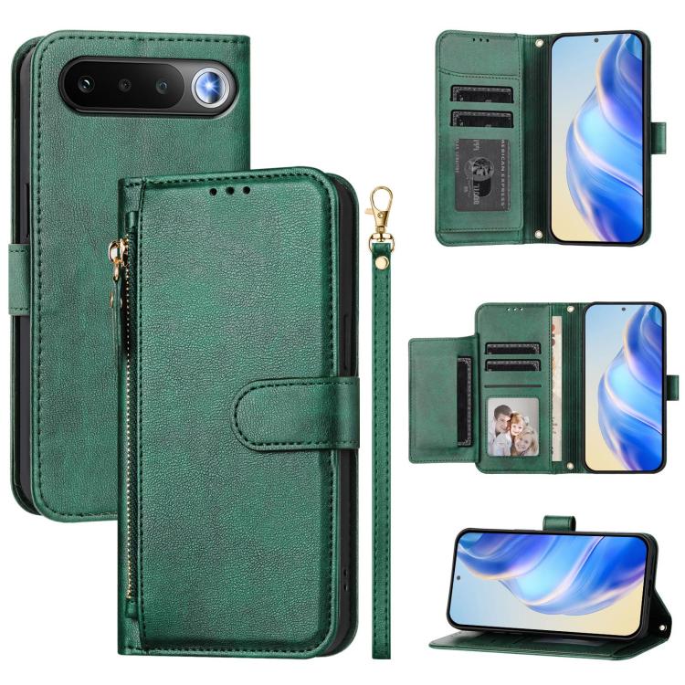 Multi-Card Slots Zipper Wallet Leather Phone Case, For Realme P4 Power 5G, For Realme Note 80 4G, For Realme C83 5G / C85 5G / 15x 5G India, For Realme 16 5G, For Realme 16 Pro+ 5G, For Realme 16 Pro 5G, For Realme Note 70 4G / Note 70T 4G / C71 4G    ...