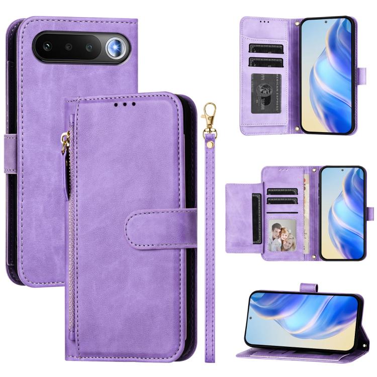 Multi-Card Slots Zipper Wallet Leather Phone Case, For Realme P4 Power 5G, For Realme Note 80 4G, For Realme C83 5G / C85 5G / 15x 5G India, For Realme 16 5G, For Realme 16 Pro+ 5G, For Realme 16 Pro 5G, For Realme Note 70 4G / Note 70T 4G / C71 4G    ...