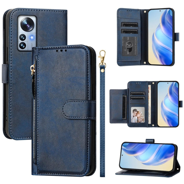 Multi-Card Slots Zipper Wallet Leather Phone Case, For Xiaomi 12 Pro / 12S Pro, For Xiaomi 12 / 12X / 12S, For Xiaomi 12 Lite, For Xiaomi Poco C40 / Redmi 10C, For Xiaomi Civi 1S, For Xiaomi Poco M4 Pro 4G, For Xiaomi Poco X4 Pro 5G                    ...